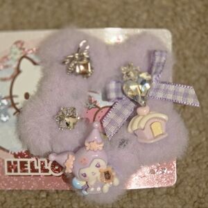 Purple Kurmoi Hair Clip